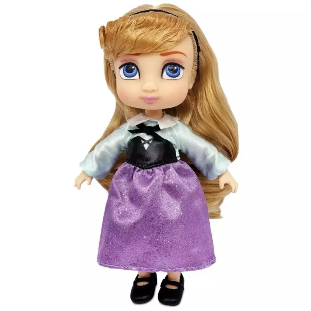 Aurora / Sleeping Beauty / Briar Rose Mini Doll 2023 Disney Animators 5” H NEW